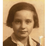 Halinia Zimm, Holocaust Survivor, as a little girl